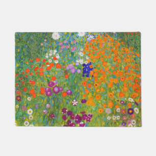 Paillasson Jardin des fleurs de Gustav Klimt