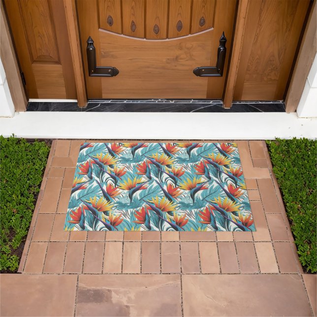 Paillasson Jardin d'oiseau de paradis (De plein air)