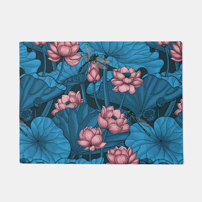 Paillasson Jardin du lotus nocturne (Devant)