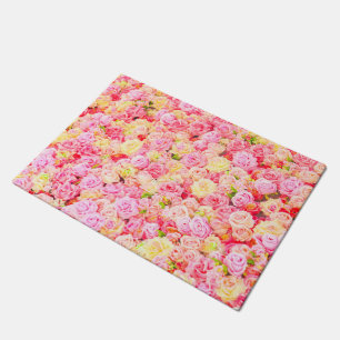Paillasson Jardin rose