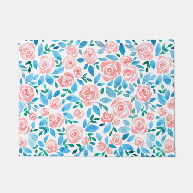 Paillasson Jardin rose 2 (Devant)