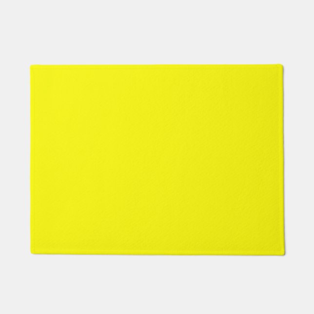 Paillasson Jaune clair (couleur solide)  (Devant)