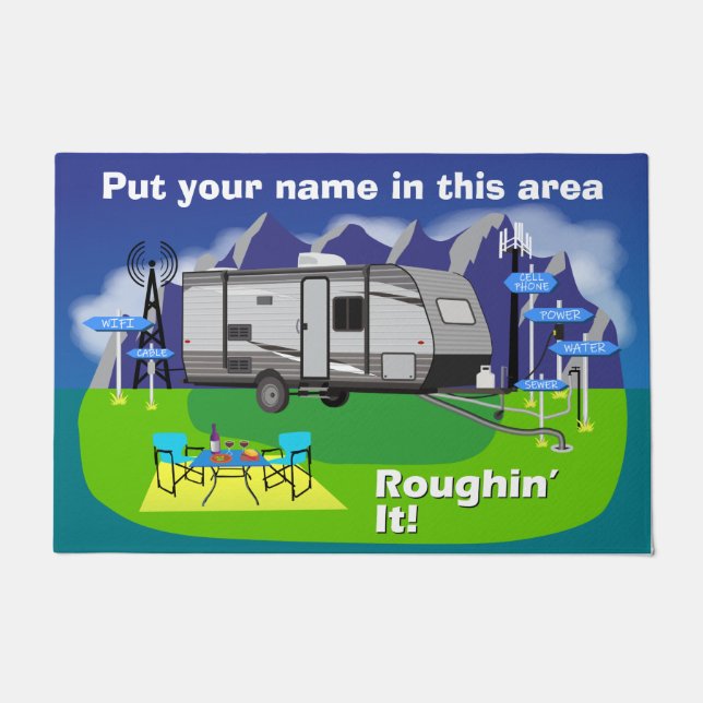 Paillasson Jayco JayFlight Conception d'une remorque roughin' (Devant)