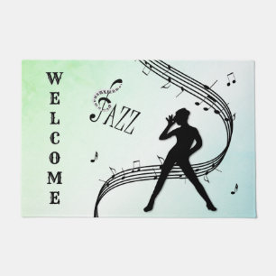 Paillasson Jazz Dance Green Music