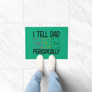 Paillasson Je Dis À Papa Des Blagues Périodiquement