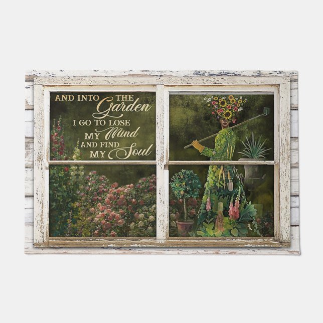 Paillasson Je Vais Perdre Mon Esprit Et Trouver Mon Âme, Jard (Devant)