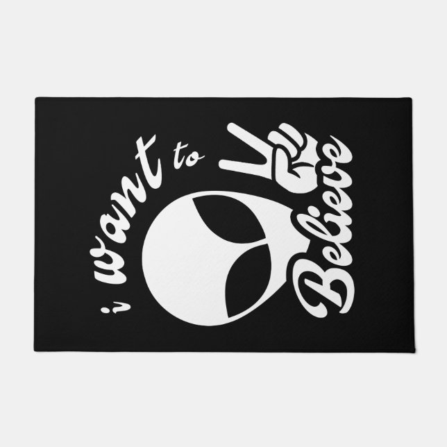 Paillasson Je veux croire (Devant)