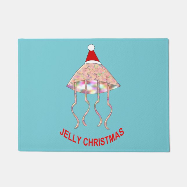 Paillasson Jellyfish de Noël (Devant)
