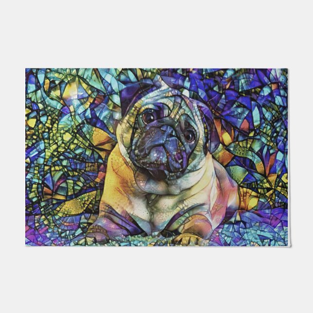 Paillasson J'espère que vous aimez les boîtes de bienvenue Ma (Devant)