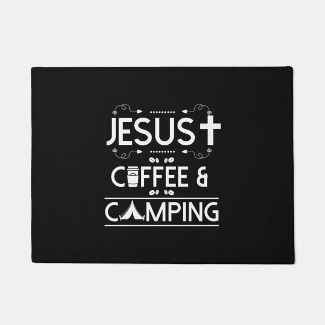 Paillasson Jesus Café Et Camping (Devant)