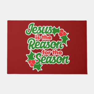 Paillasson Jésus est la raison de la saison