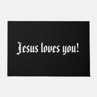 Paillasson Jésus vous aime !