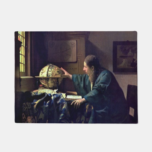 Paillasson Johannes Vermeer - L'astronome (Devant)