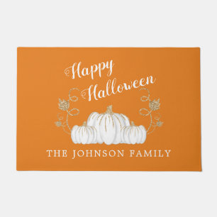 Paillasson Joli Halloween Citrouille orange mignon