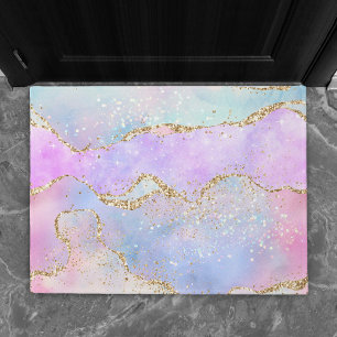 Paillasson Joli Pastel Agate   Aquarelle de la veine Parties 