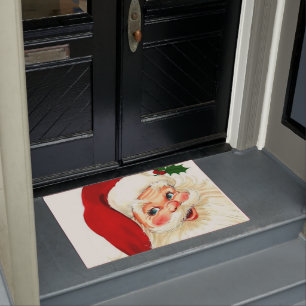 Paillasson Joli rire vintage père Noël