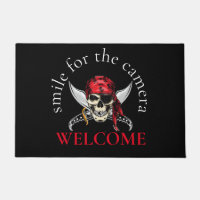 Jolly Rodger Home Living Doormat