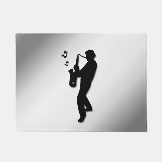Paillasson Joueur de saxophone (Devant)