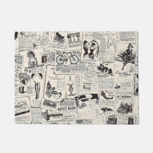 Paillasson Journal vintage