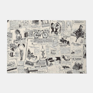 Paillasson Journal vintage