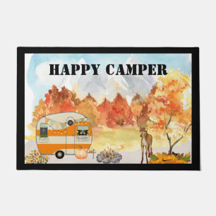 Paillasson Joyeux Camper Automne Porte Mat