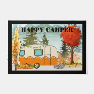 Paillasson Joyeux Camper Automne Porte Mat