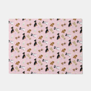 Paillasson Joyeux Chiens de Pâques