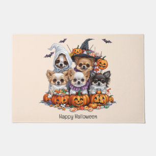 Paillasson Joyeux Chihuahua Halloween