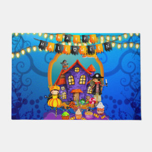 Paillasson Joyeux déguisement d'Halloween Fête d'enfants Célé