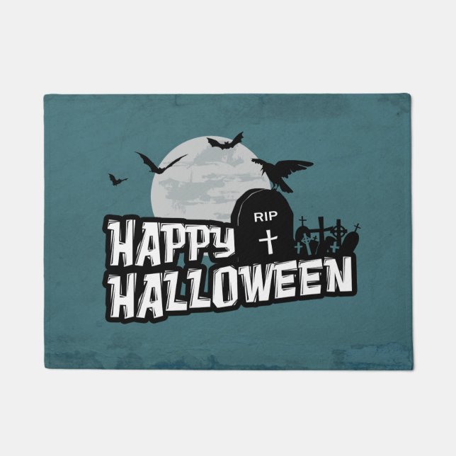 Paillasson Joyeux Halloween (Devant)