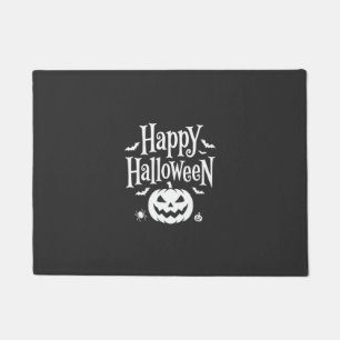 Paillasson Joyeux Halloween Citrouille Chauve-Souris Araignée