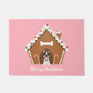 Paillasson Joyeux Noël Gingerbread Maison de chien