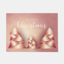 Joyeux Noël Pink CALIGRAPHIE Flocon de neige