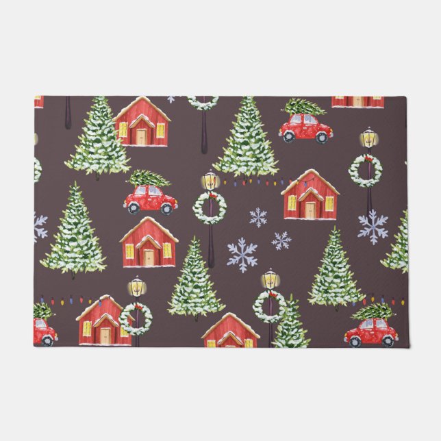 Paillasson Joyeux Noël Slothmas Jote Noël (Devant)