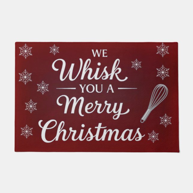 Paillasson Joyeux Noël Whisk (Devant)