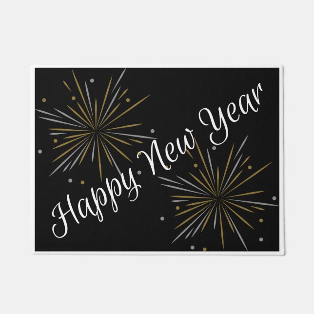 Paillasson Joyeux Nouvel An Door Mat (Devant)