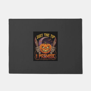 Paillasson Juste le bout Prémisse Halloween Citrouille Coutea