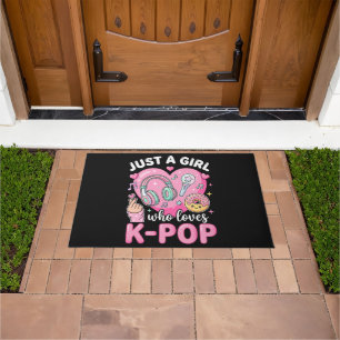 Paillasson Juste une fille qui aime la K-Pop