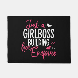 Paillasson Juste une patronne qui construit son empire femmes