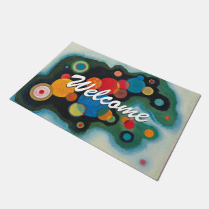 Paillasson Kandinsky Abstrait Art Moderne Accueil Professionn