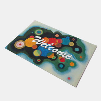 Paillasson Kandinsky Abstrait Art Moderne Accueil Professionn