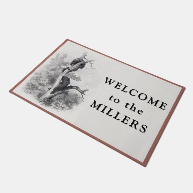 Paillasson Karl Bodmer - Les Ours Ours Ours (Incliné)