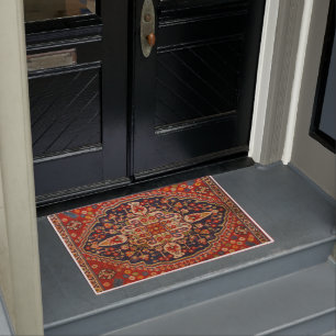 Paillasson Kashan Poshti Central Persian Ruban Print