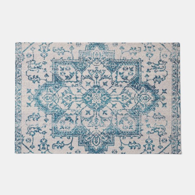 Paillasson Kashan Poshti Central Persian Ruban Print (Devant)