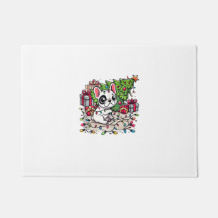 Paillasson Kawaii Anime Frenchie Christmas Funny Chien