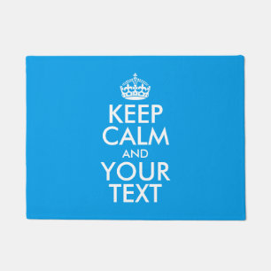 Paillasson KEEP CALM personnalisé et votre texte