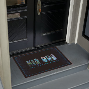 PAILLASSON KIA ORA KIWI ACCUEILLE DOORMAT