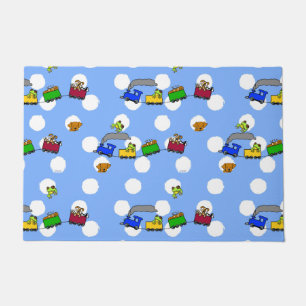 Paillasson KiniArt Snails Trains et Chiens de Chien