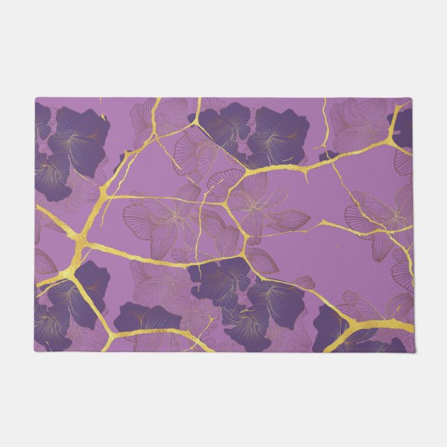 Paillasson Kintsugi japonais. (Devant)