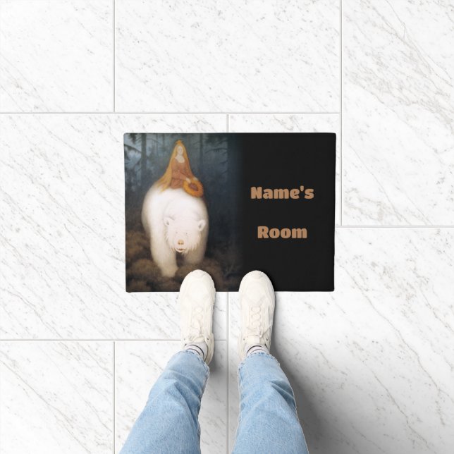 Paillasson Kittelsen - Ours blanc roi Valemon (Intérieur)